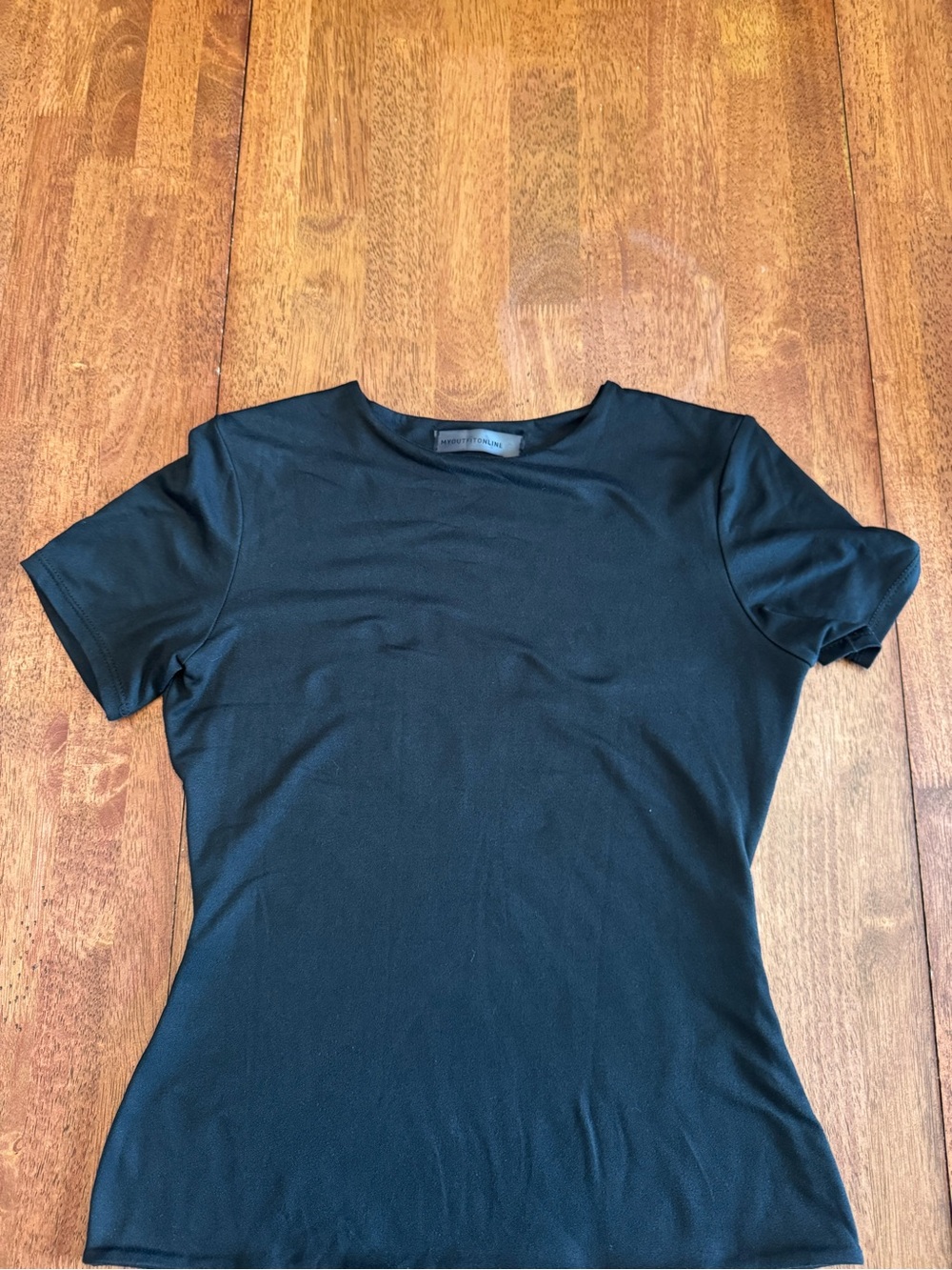 My Outfit Online short sleeve t-shirt in black, size large